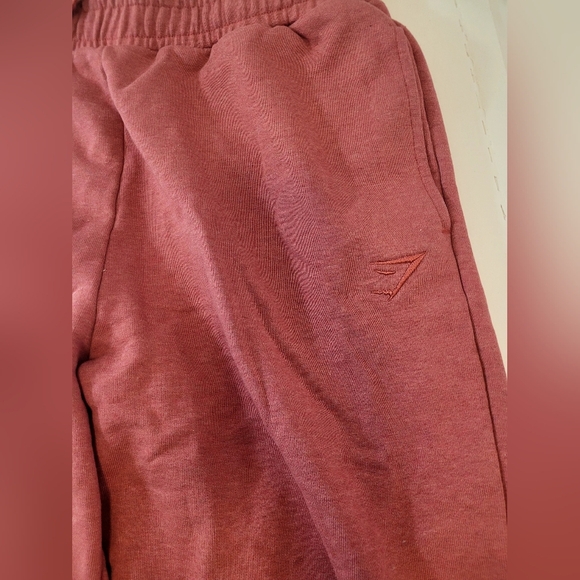 Gymshark Women's Pink Casual Pants Joggers Size M - Picture 3 of 4